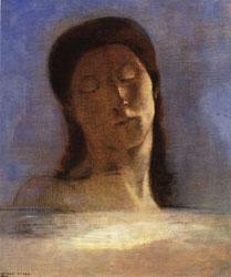 Odilon Redon With Closed Eyes
